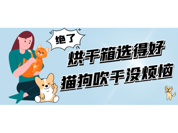 给猫狗吹毛累脱一层皮？省时省力的宠物用品来了！